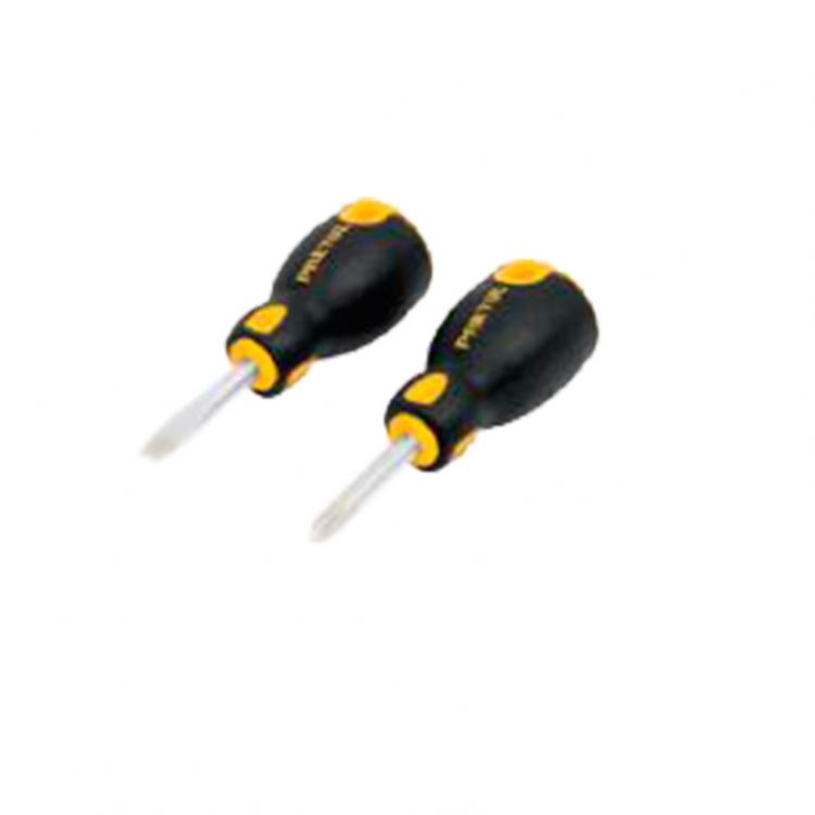 DESARMADOR TIPO TROMPO 2 PZS 1/4 X 1 1/2 PRETUL 1